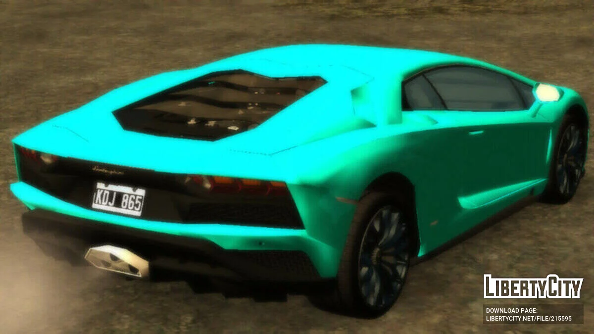 LAMBORGHINI AVENTADOR S / GTA San Andreas (iOS, Android)