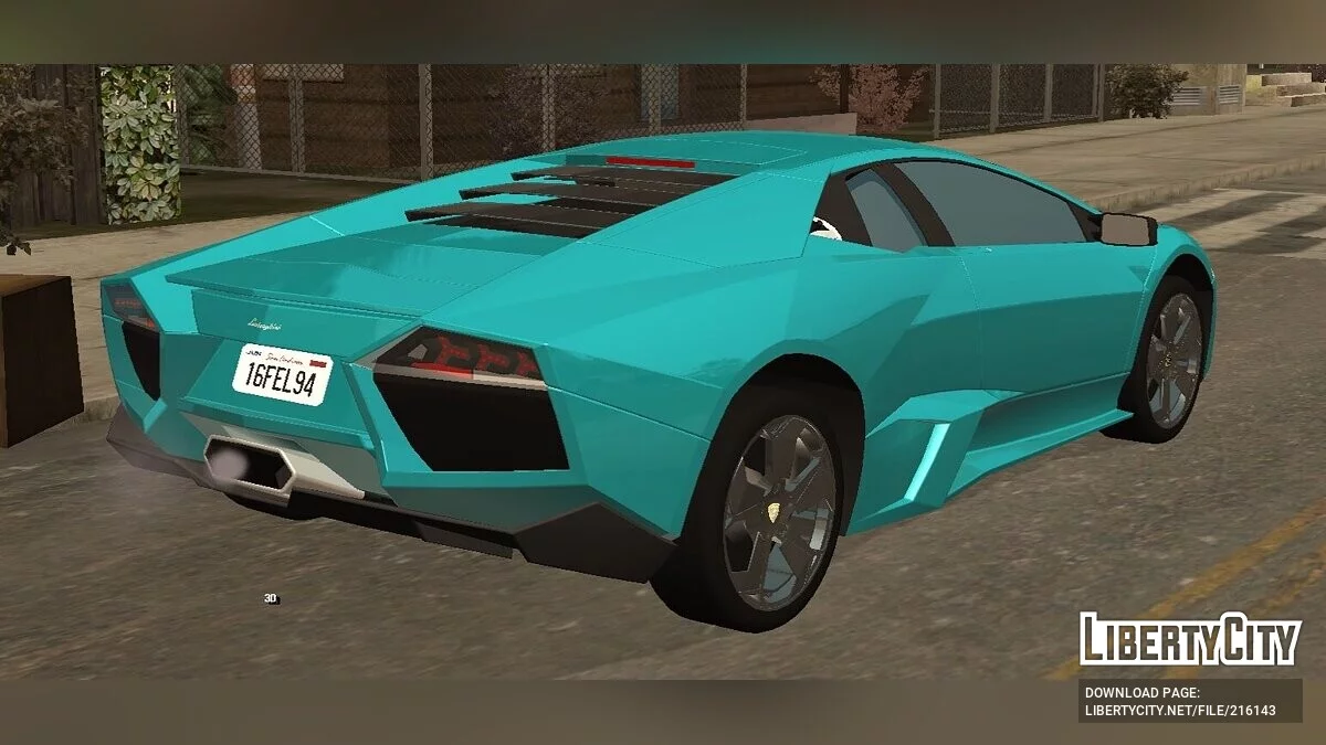 Lamborghini Reventón '07 - (hanya DFF) / GTA San Andreas (iOS, Android)