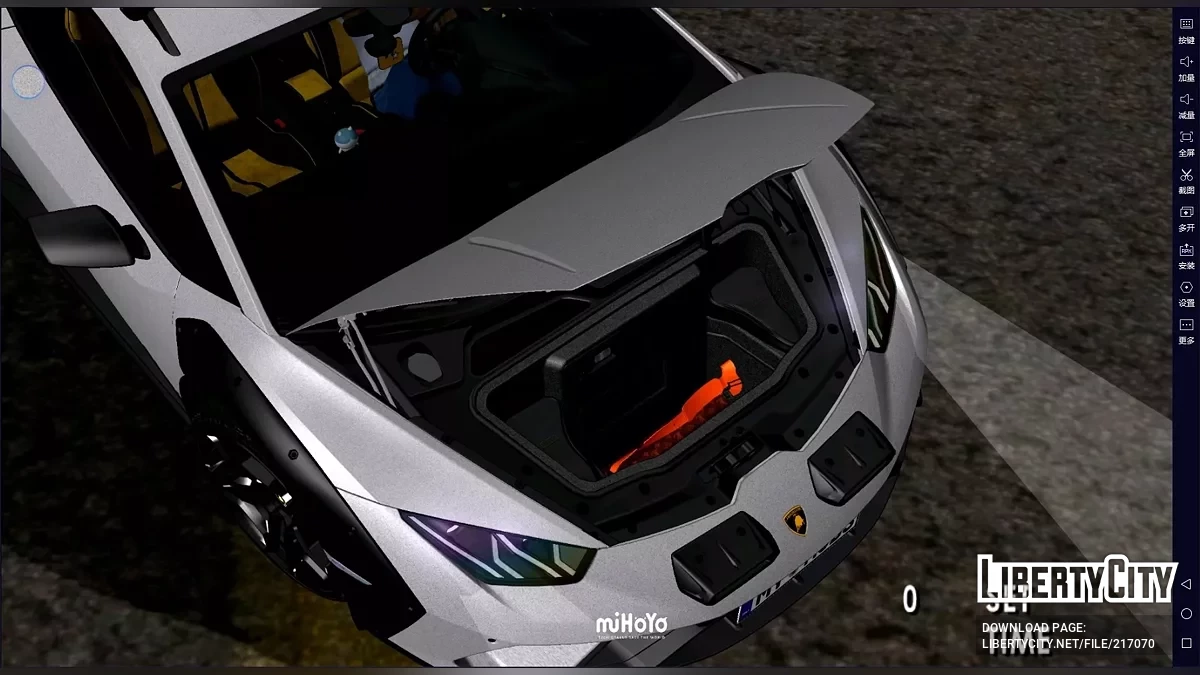 2021 Lamborghini Huracan Sterrato / GTA San Andreas (iOS, Android)