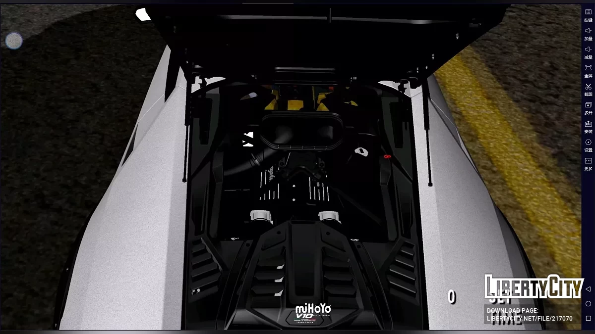 2021 Lamborghini Huracan Sterrato / GTA San Andreas (iOS, Android)