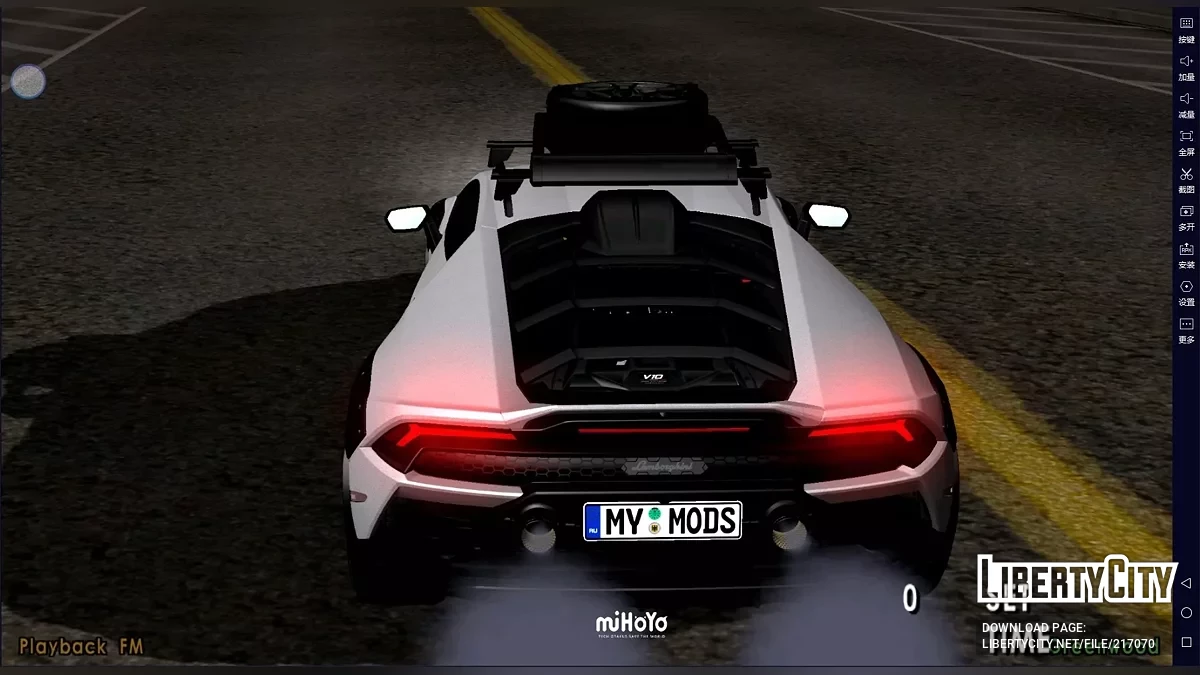 2021 Lamborghini Huracan Sterrato / GTA San Andreas (iOS, Android)