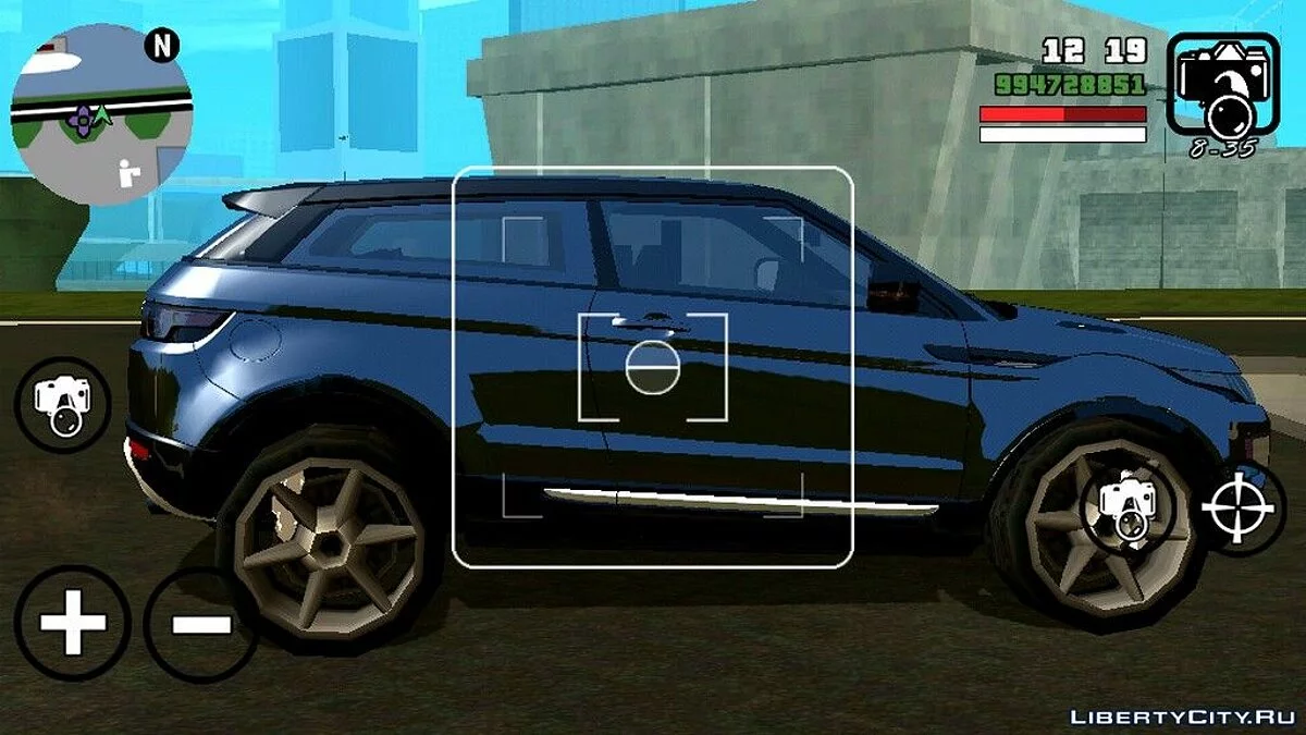 رينج روفر لاند روفر إيفوك / GTA سان أندرياس (iOS، أندرويد)