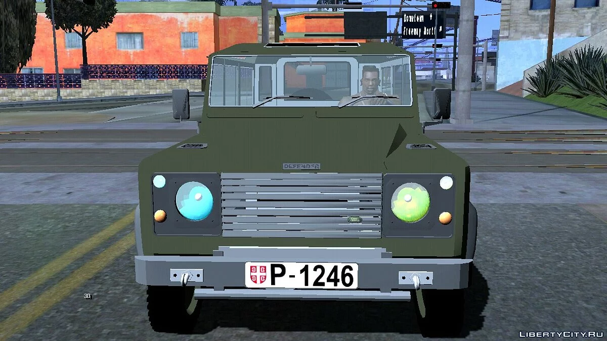 Land Rover Defender Vojno Vozilo / GTA San Andreas (iOS, Android)
