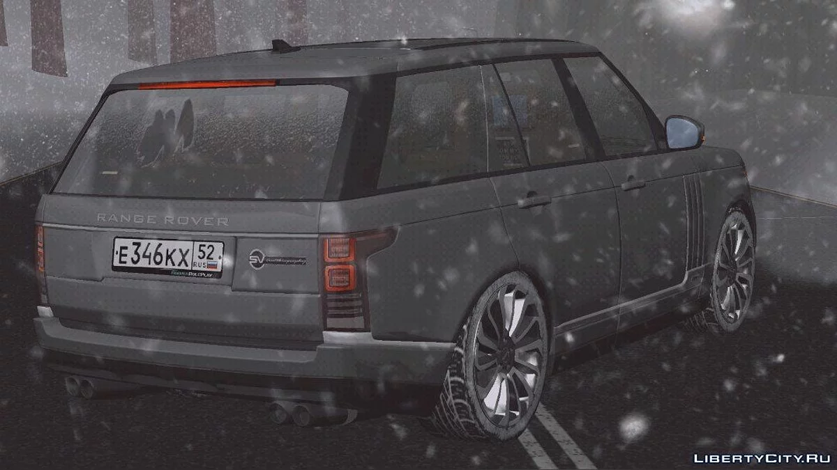 Range Rover SVA (Winter version) / GTA San Andreas (iOS, Android)
