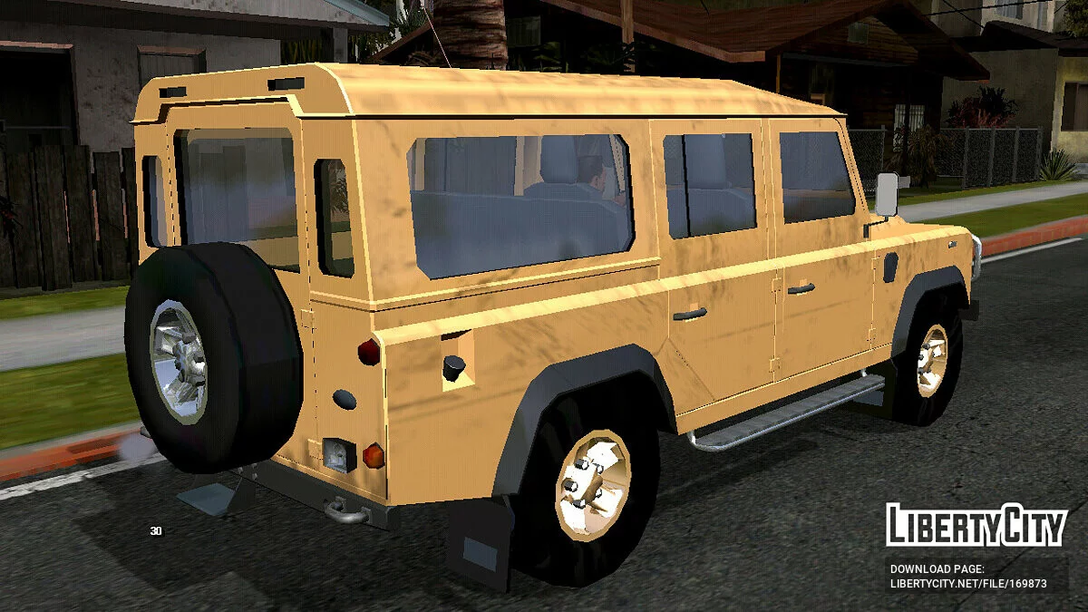 Land Rover Defender 1980 (DFF only) / GTA San Andreas (iOS, Android)