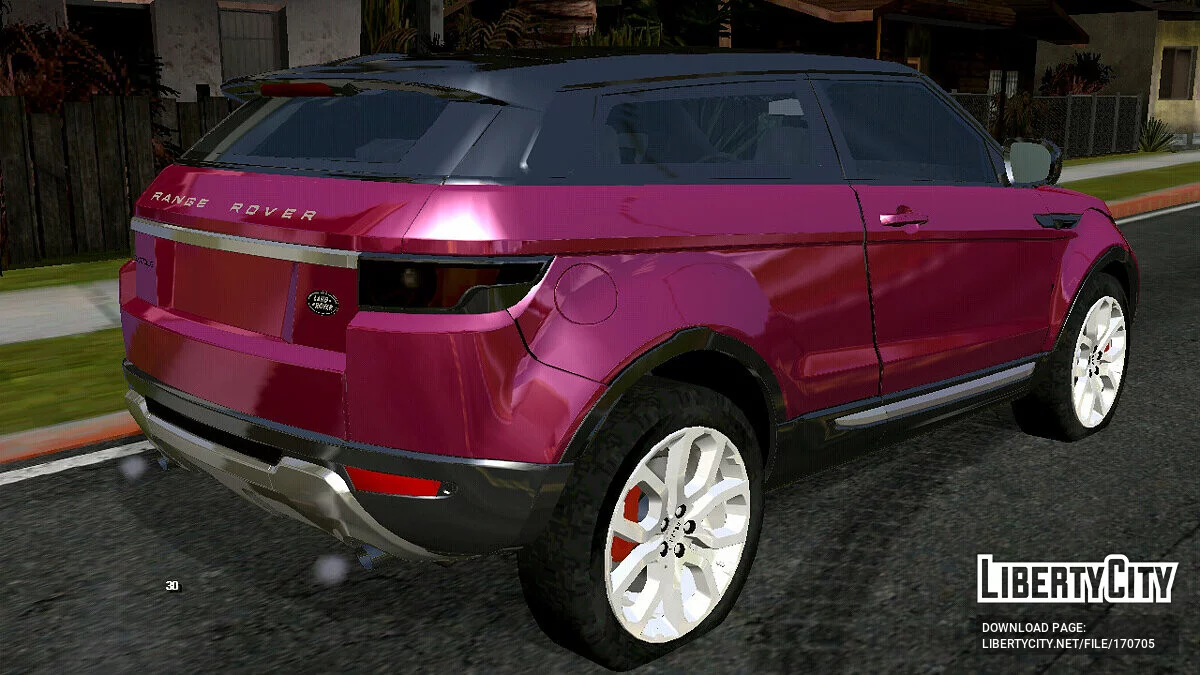 Range Rover Evoque (DFF seulement) / GTA San Andreas (iOS, Android)
