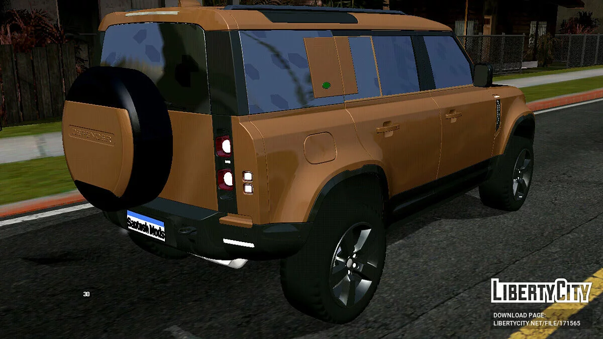 لاند روفر ديفندر 2021 (DFF فقط) / GTA سان أندرياس (iOS، أندرويد)