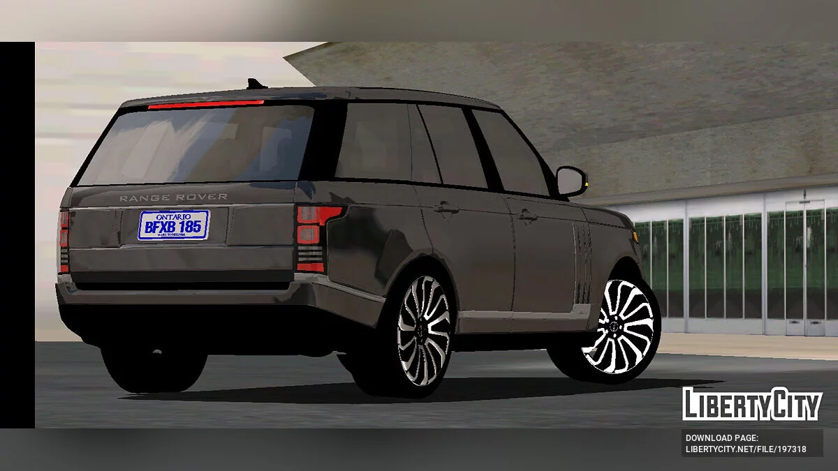 Range Rover SV Autobiography 2022 (solo DFF) / GTA San Andreas (iOS, Android)