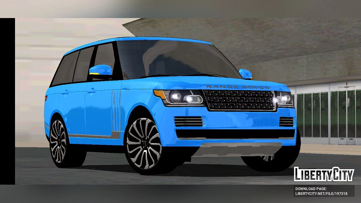 Range Rover SV Autobiography 2022 (solo DFF) / GTA San Andreas (iOS, Android)