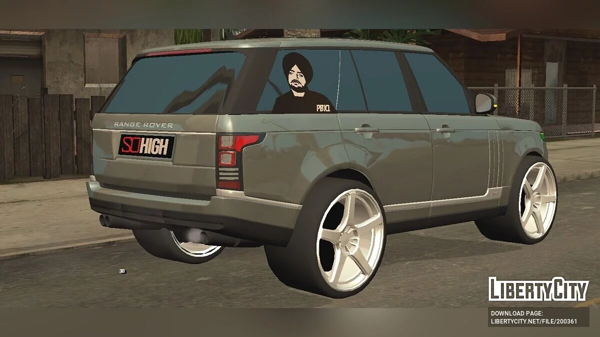 Land Rover Range Rover Sva 2022 (тільки DFF) / GTA San Andreas (iOS, Android)