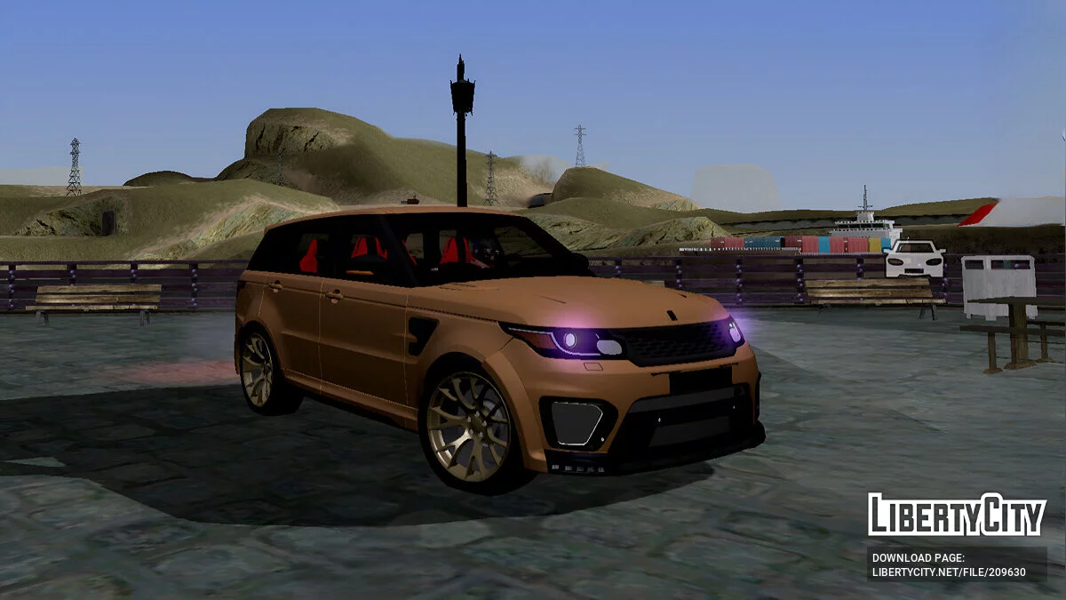 Range Rover SVR (DFF Only) / GTA San Andreas (iOS, Android)
