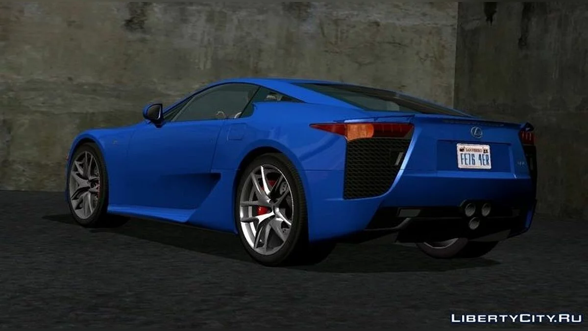 2011 Lexus LFA / GTA San Andreas (iOS, Android)