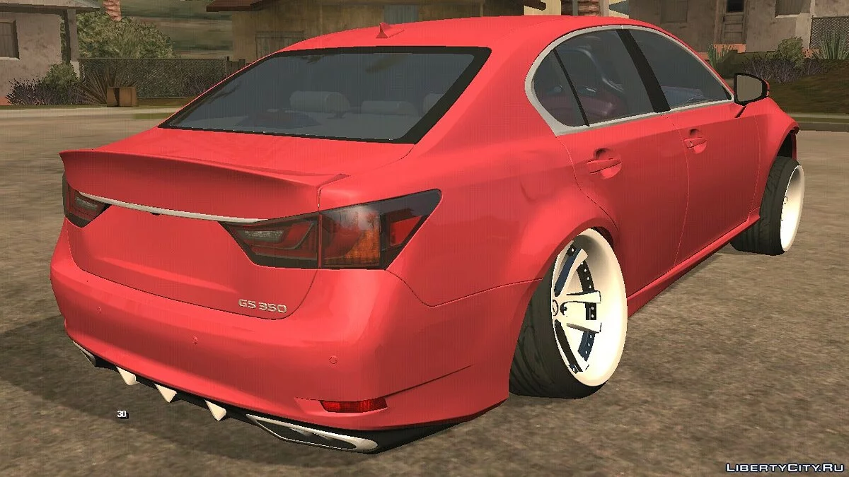Lexus GS 350 / GTA San Andreas (iOS, Android)