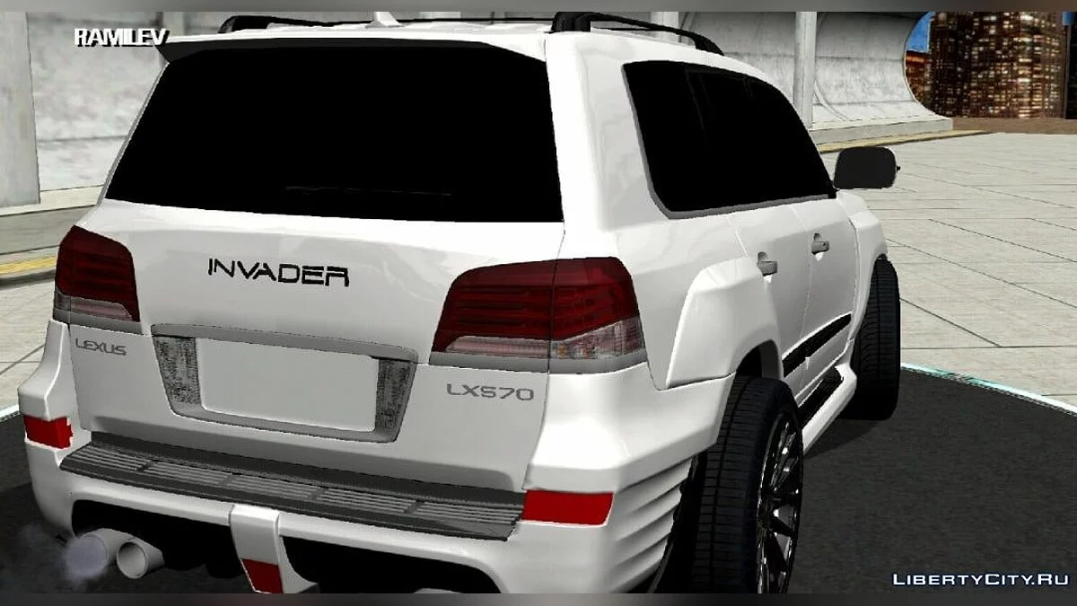 雷克萨斯 LX 570 INVADER / GTA San Andreas (iOS, Android)