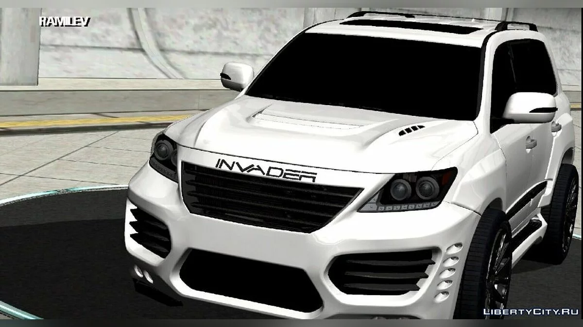 雷克萨斯 LX 570 INVADER / GTA San Andreas (iOS, Android)