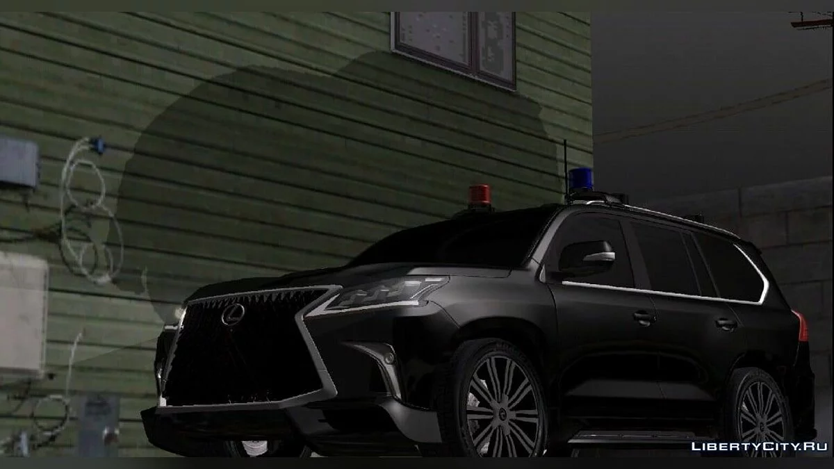Lexus LX 570 Superior FBI / GTA San Andreas (iOS, Android)