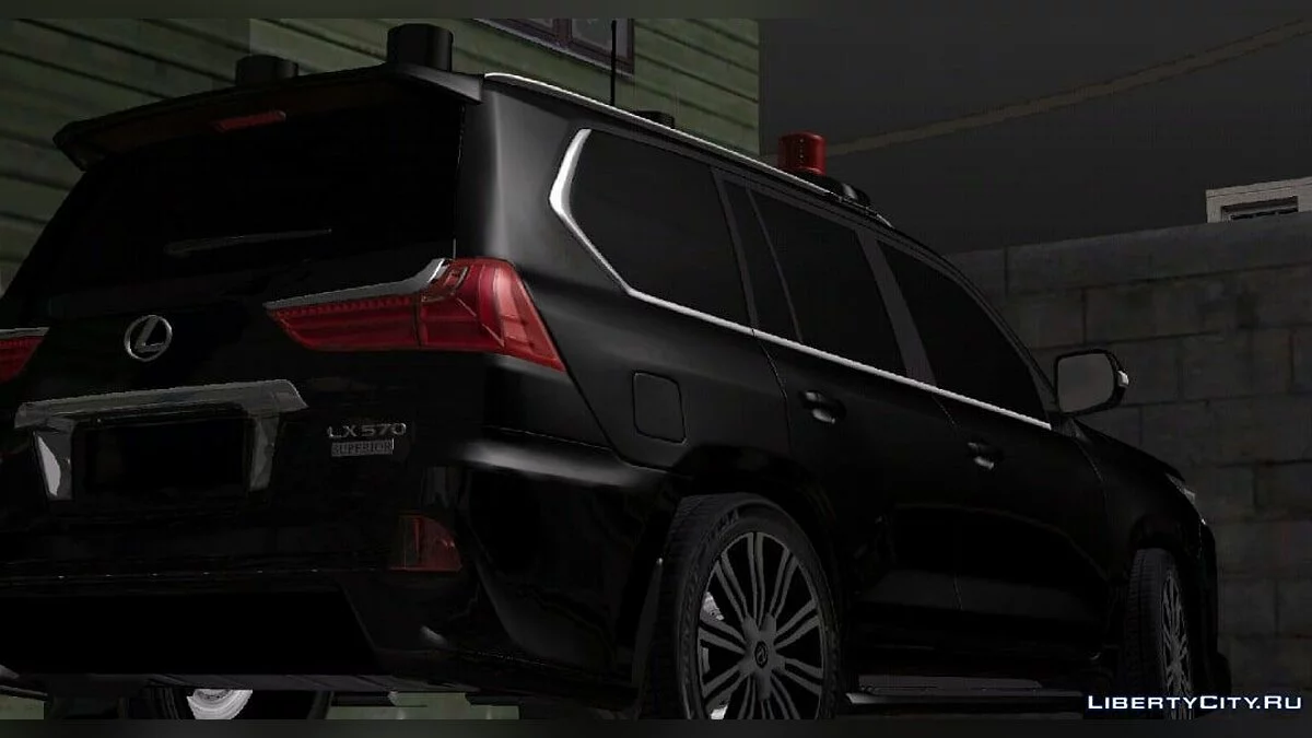 Lexus LX 570 Superior FBI / GTA San Andreas (iOS, Android)