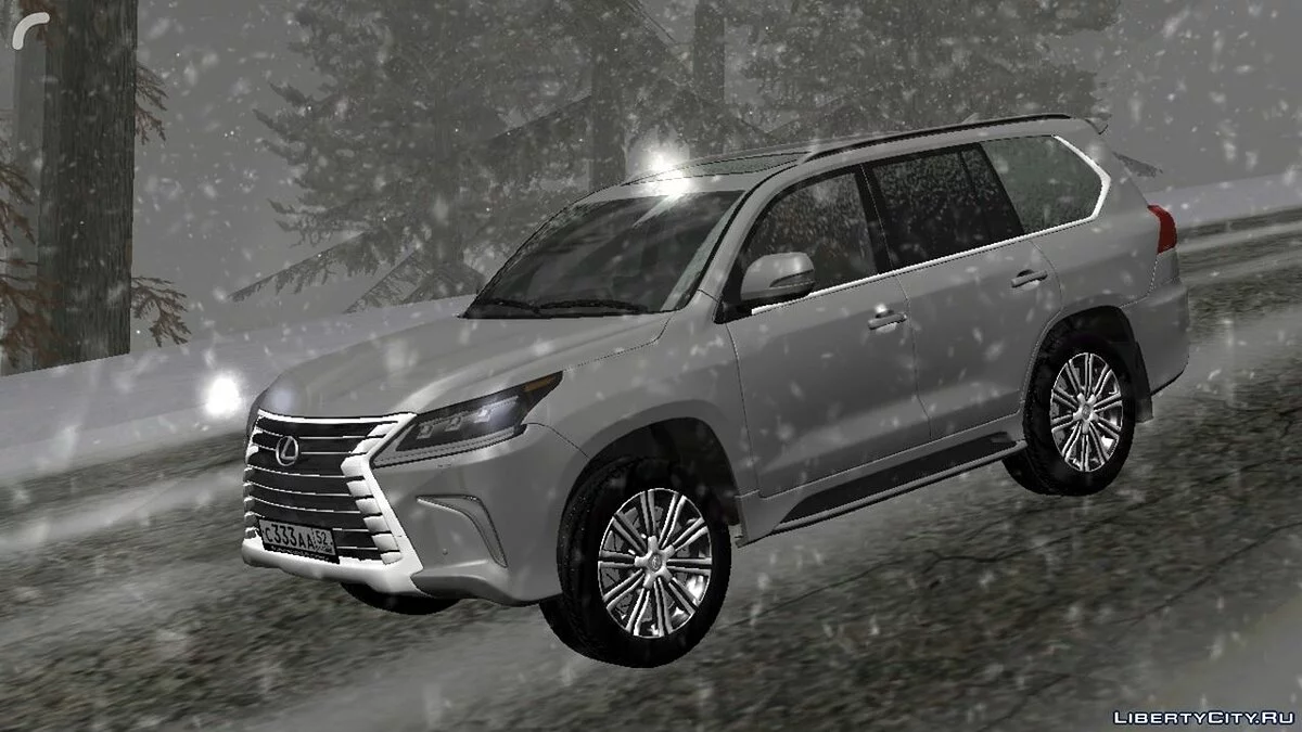 Lexus LX 570 / GTA San Andreas (iOS, Android)