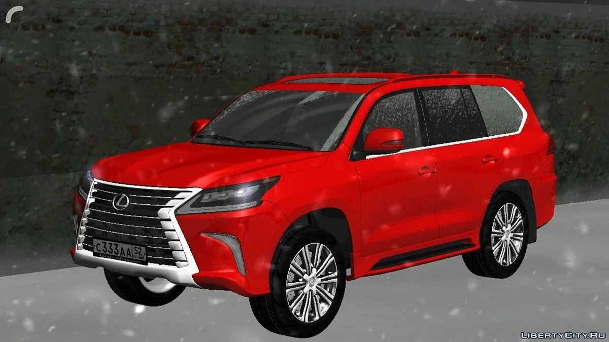 Lexus LX 570 / GTA San Andreas (iOS, Android)