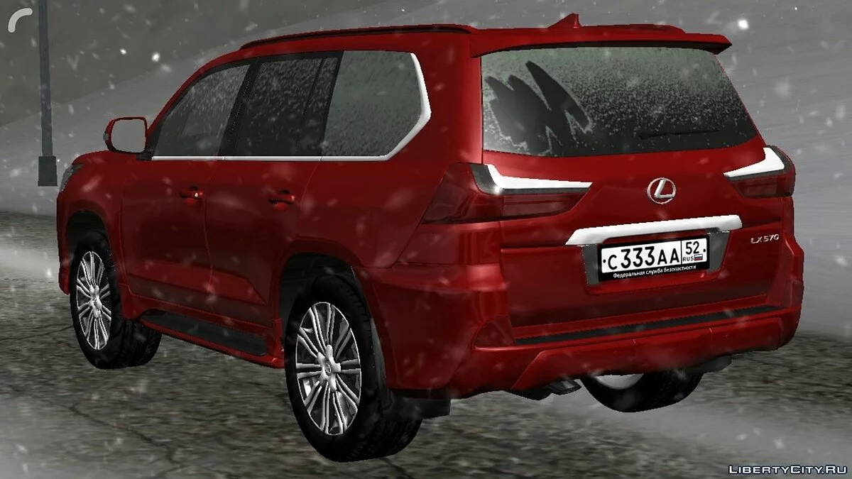Lexus LX 570 / GTA San Andreas (iOS, Android)