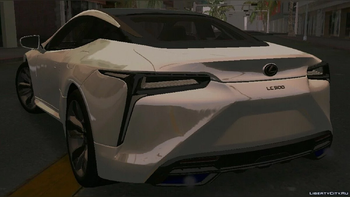 Lexus LC500 Coupe / GTA سان أندرياس (iOS، أندرويد)