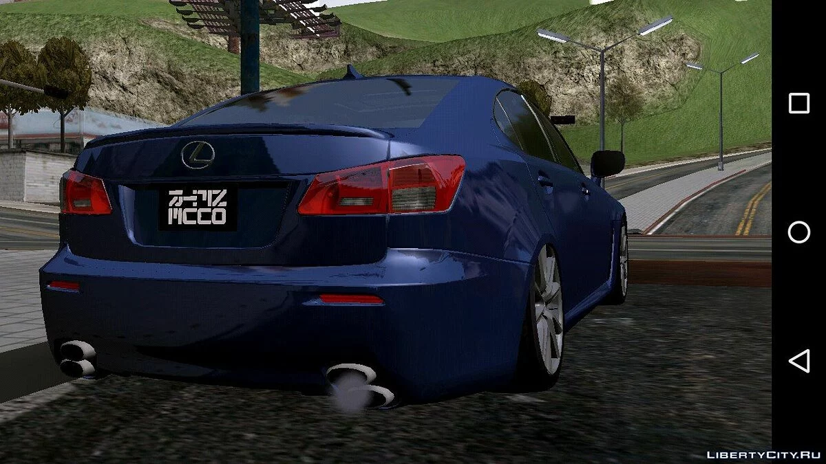 Lexus IS-F (solo DFF) / GTA San Andreas (iOS, Android)