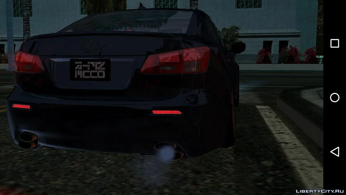 Lexus IS-F (solo DFF) / GTA San Andreas (iOS, Android)