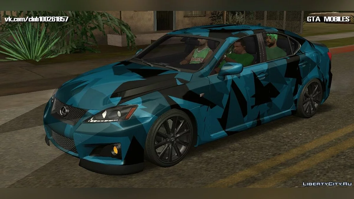 Lexus IS F / GTA San Andreas (iOS, Android)