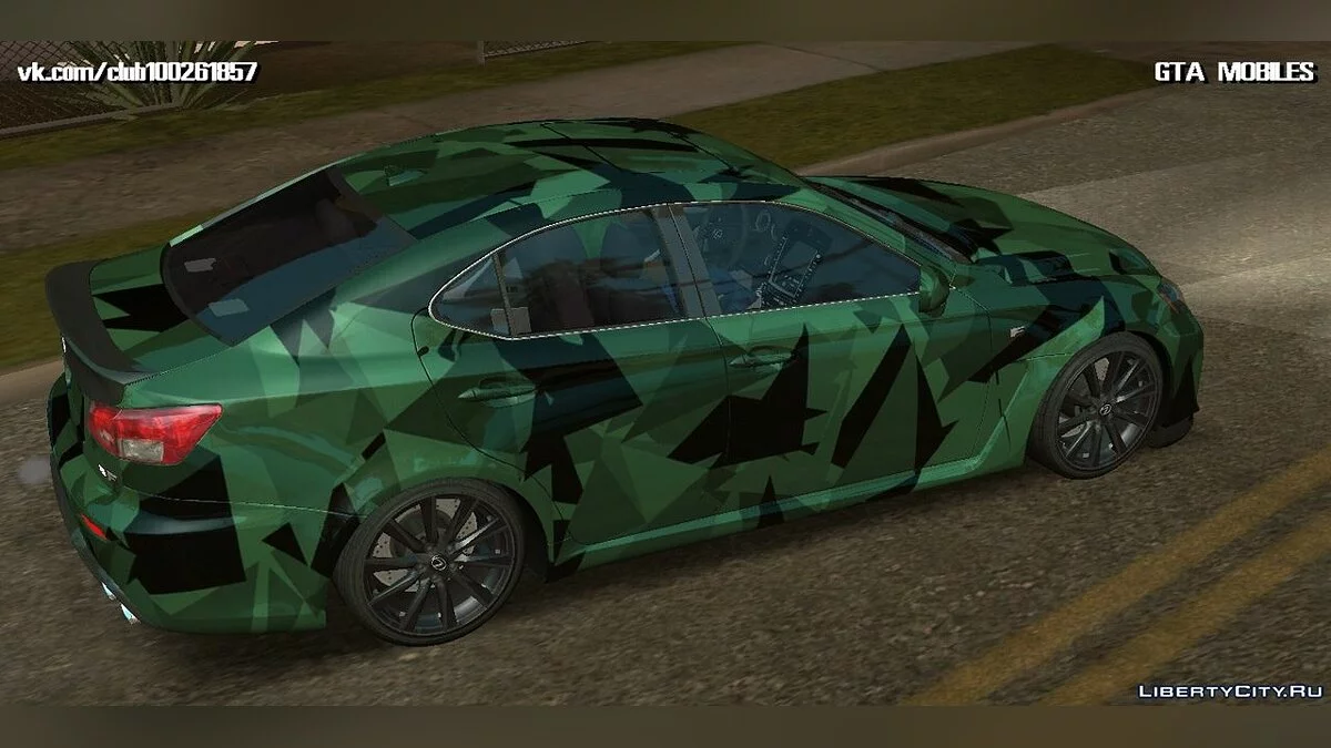 Lexus IS F / GTA San Andreas (iOS, Android)