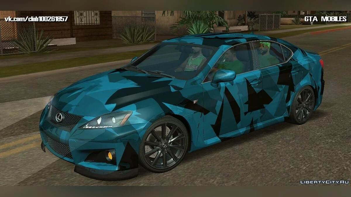 Lexus IS F / GTA San Andreas (iOS, Android)