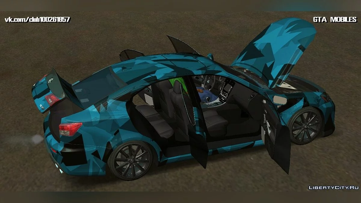 Lexus IS F / GTA San Andreas (iOS, Android)
