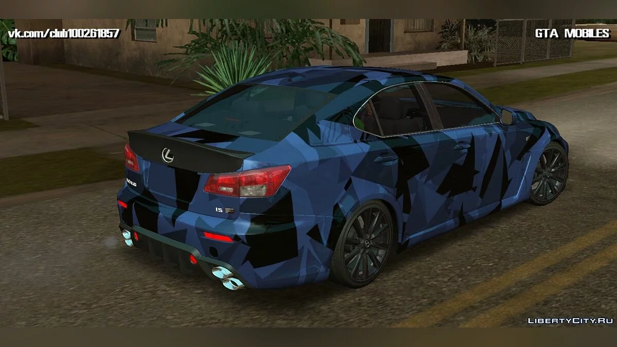 Lexus IS F / GTA San Andreas (iOS, Android)