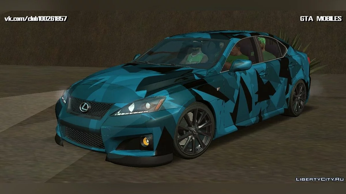 Lexus IS F / GTA San Andreas (iOS, Android)