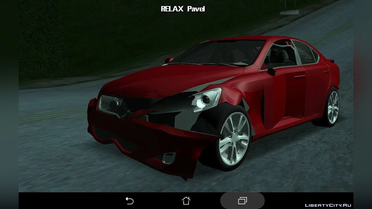 Lexus IS250 (solo DFF) / GTA San Andreas (iOS, Android)