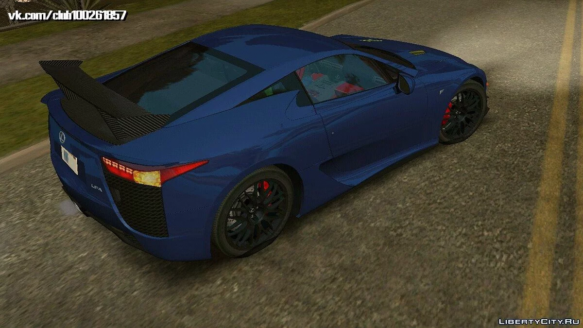 Lexus LFA 2011 / GTA San Andreas (iOS, Android)