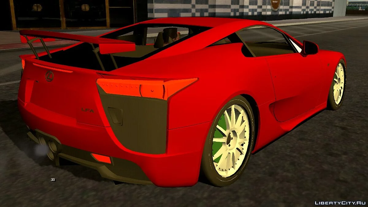 Lexus LFA (тільки DFF) / GTA San Andreas (iOS, Android)