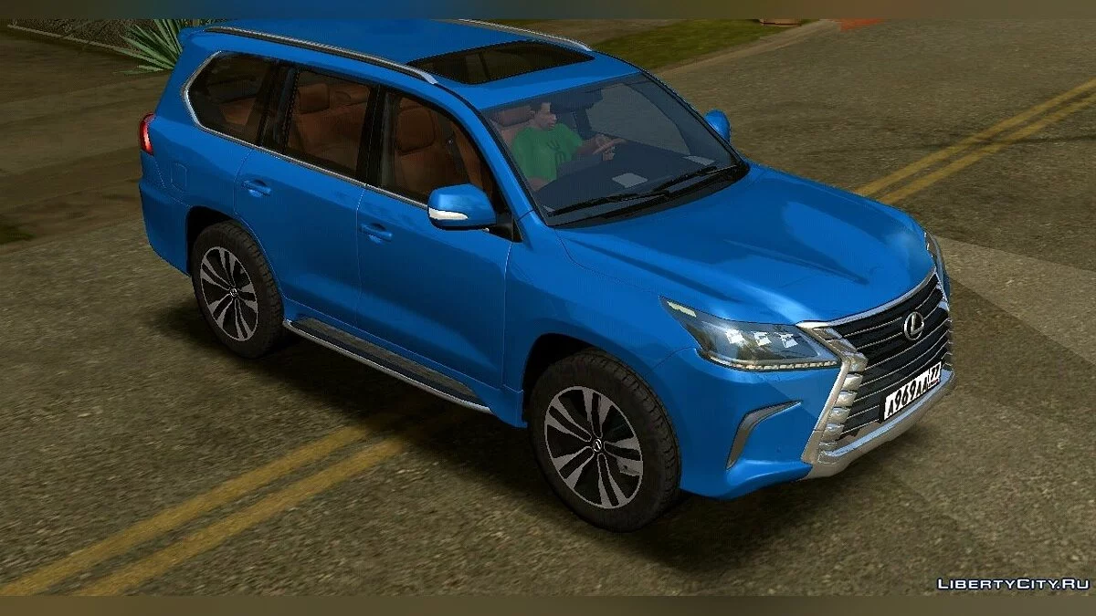 Lexus LX 570 2016 v0.2 (apenas DFF) / GTA San Andreas (iOS, Android)