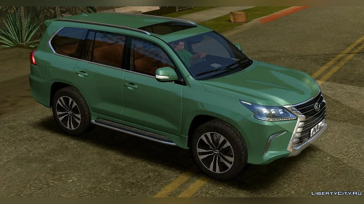 Lexus LX 570 2016 v0.2 (apenas DFF) / GTA San Andreas (iOS, Android)