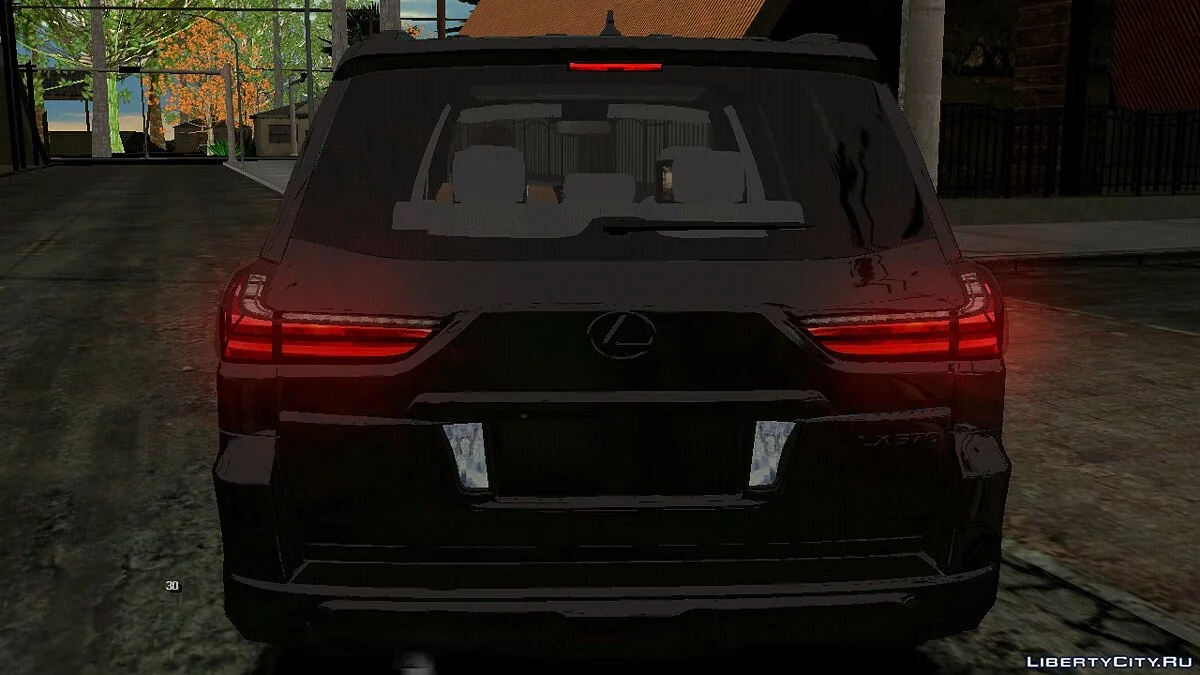 Lexus LX570 2016 OFF Road / GTA San Andreas (iOS, Android)