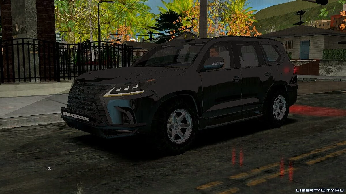 Lexus LX570 2016 OFF Road / GTA San Andreas (iOS, Android)
