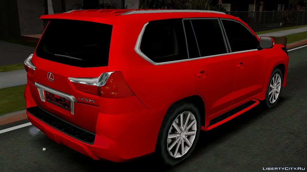 Lexus LX570 / GTA San Andreas (iOS, Android)