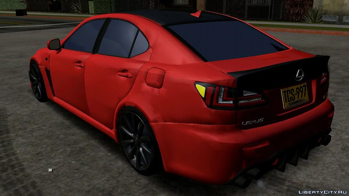 Lexus IS-F (hanya DFF) / GTA San Andreas (iOS, Android)