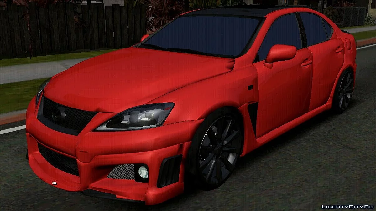 Lexus IS-F (hanya DFF) / GTA San Andreas (iOS, Android)