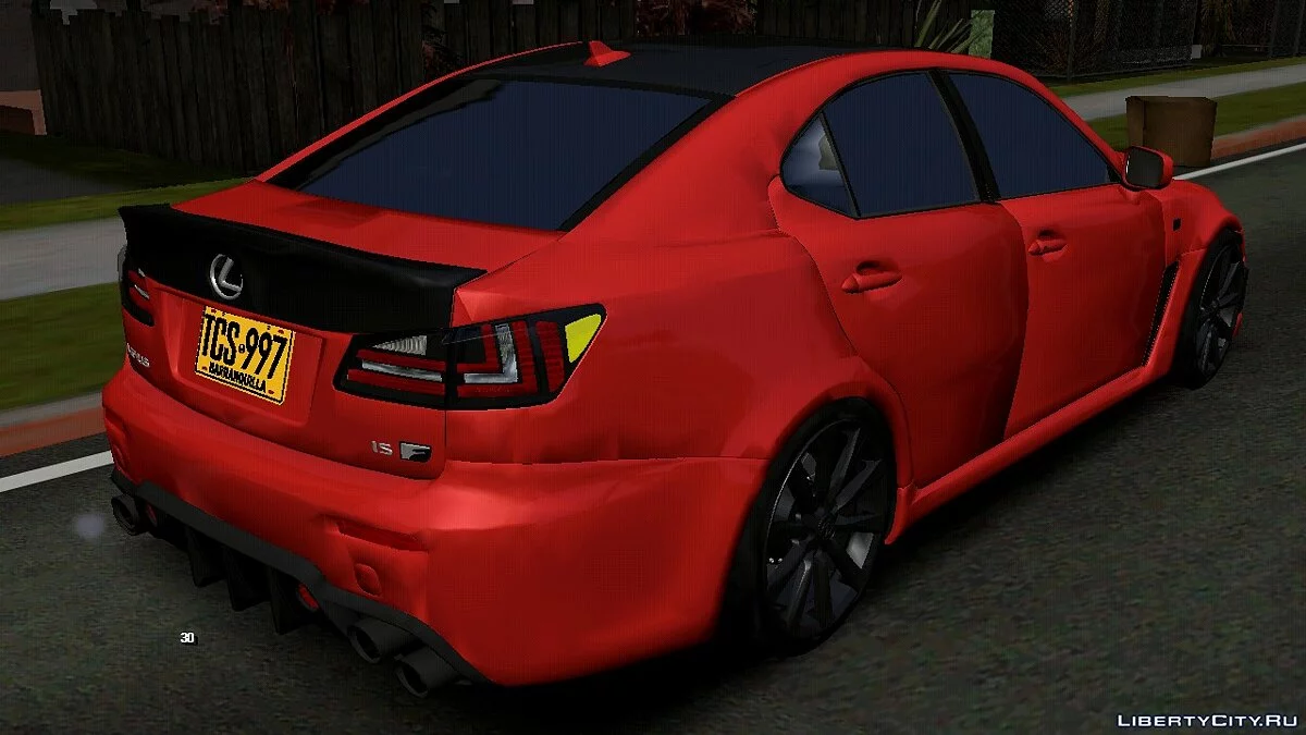 Lexus IS-F (hanya DFF) / GTA San Andreas (iOS, Android)