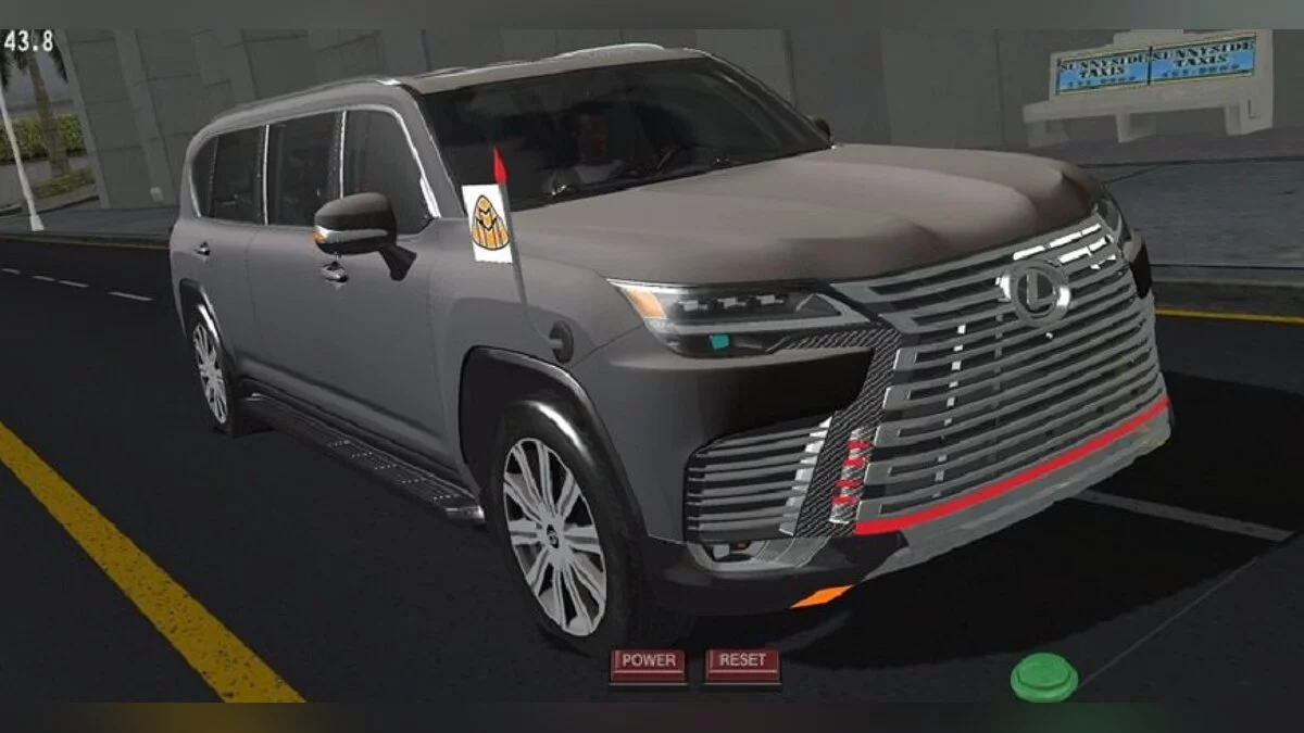 2021 Lexus LX600 / GTA San Andreas (iOS, Android)