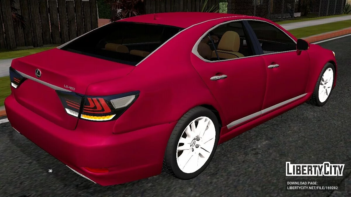 Lexus LS460 (DFF uniquement) / GTA San Andreas (iOS, Android)