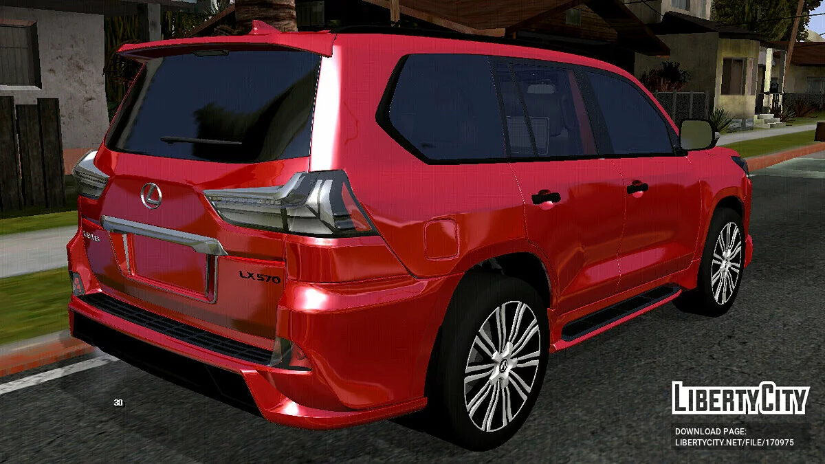 Lexus LX 570 (тільки DFF) / GTA San Andreas (iOS, Android)