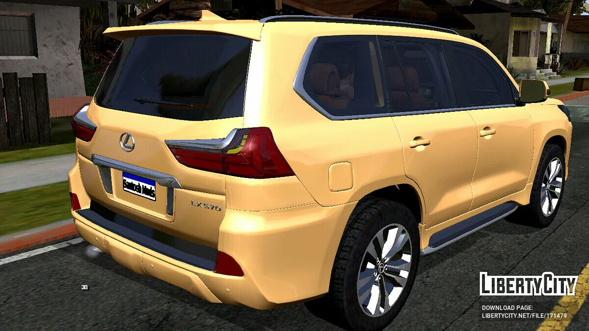 Lexus LX 570 (DFF Only) / GTA San Andreas (iOS, Android)