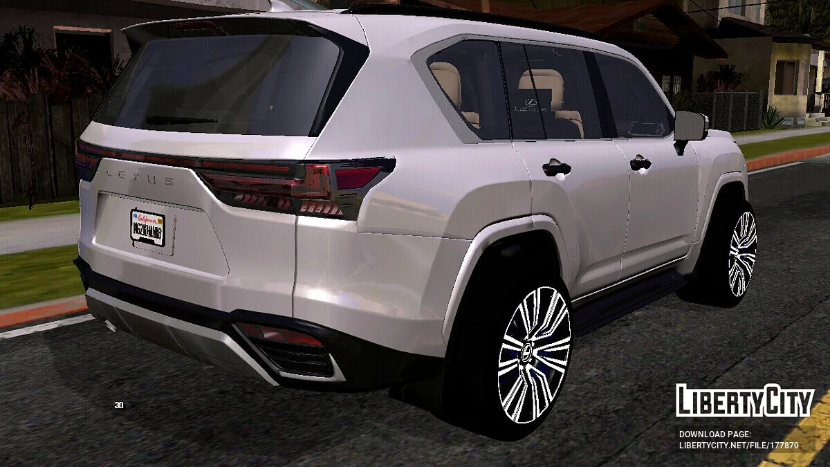 Lexus 2022 LX 600 / GTA San Andreas (iOS, Android)