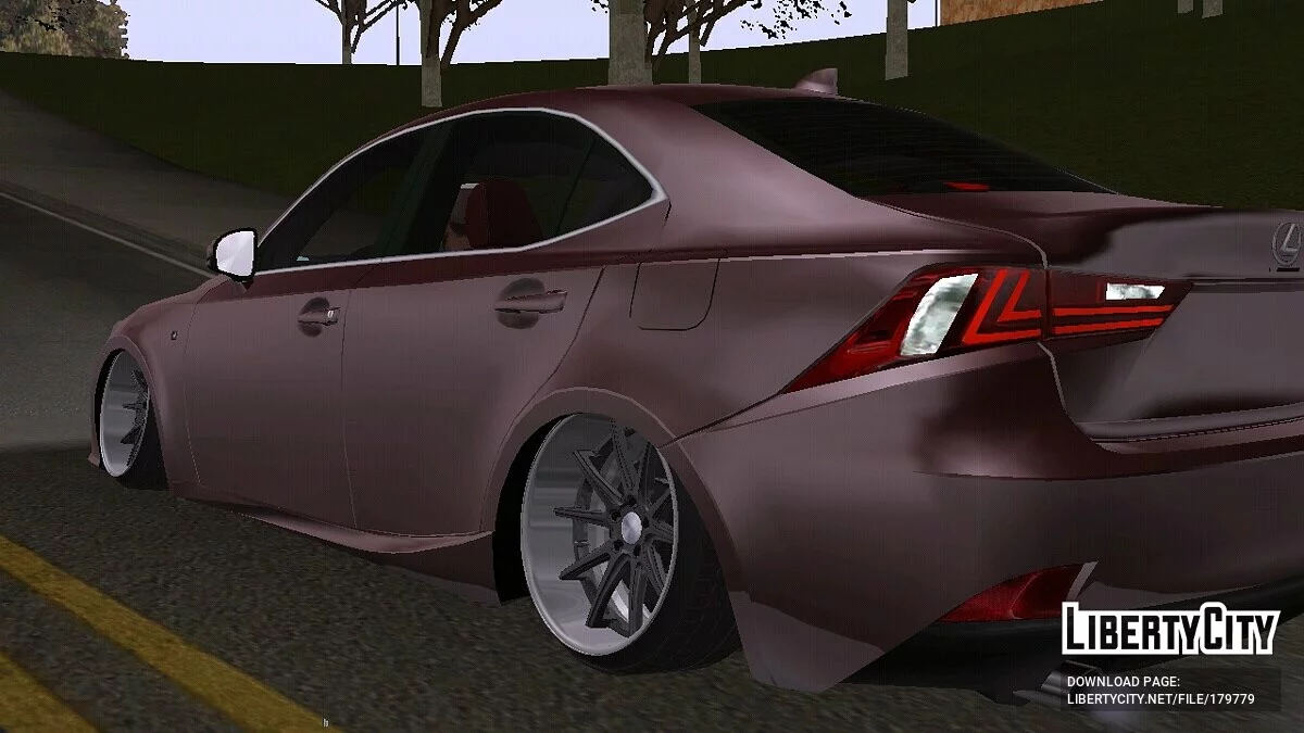 Lexus F350 Stance / GTA San Andreas (iOS, Android)